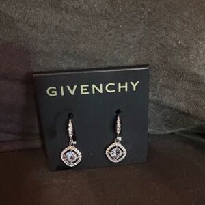 Givenchy Silver and Crystal Earrings